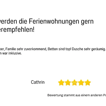 Appartement Budde4 Katja - Early Check-in, Extralange Betten 220 Cm, Separates Wc *