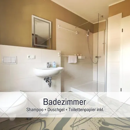 Budde4 Katja - Early Check-in, Extralange Betten 220 Cm, Separates Wc 公寓 萨斯尼茨